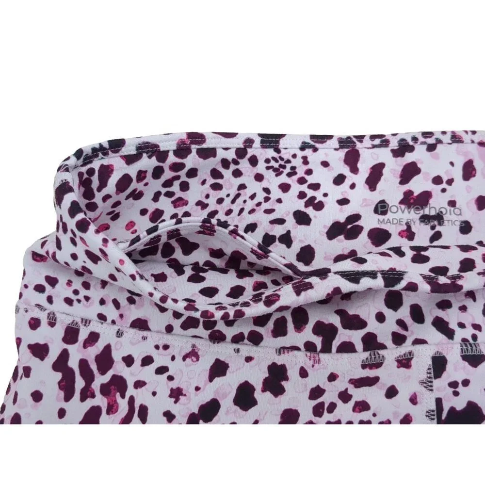 Fabletics Leggings‎ Womens Small High Waisted Statement Powerhold Leopard Print